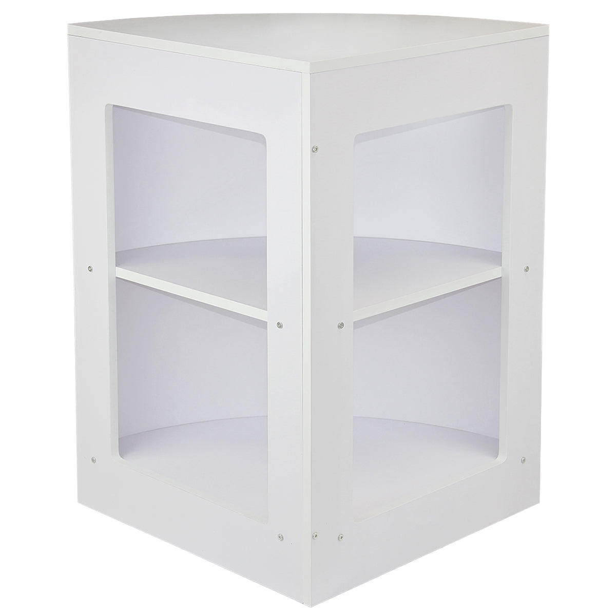 CM60 Retail Corner Counter - Brilliant White - Like New