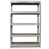 Q-Rax Grey Metal Shelving Units - 120cm x 180cm x 50cm - Used - Very Good