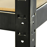 Monster Racking T-Rax Metal Storage Shelves, Black, 90cm W, 45cm D - Used - Very Good