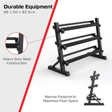 Dumbbell Rack Wide 3 Tier - Used - Acceptable