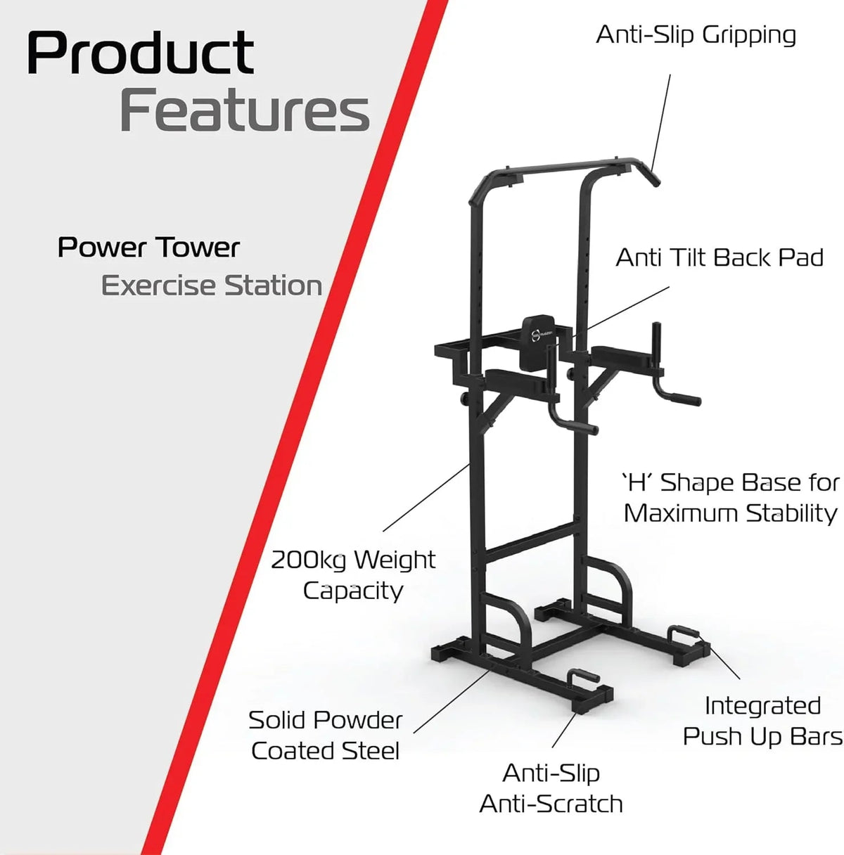 Body Revolution Parallettes/Dip Full Tower - Used - Good