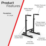 Parallettes Dip Bars XL - Used - Good