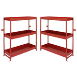 Monster Racking Volcano Metal Van Shelving Unit Duo - Used - Very Good