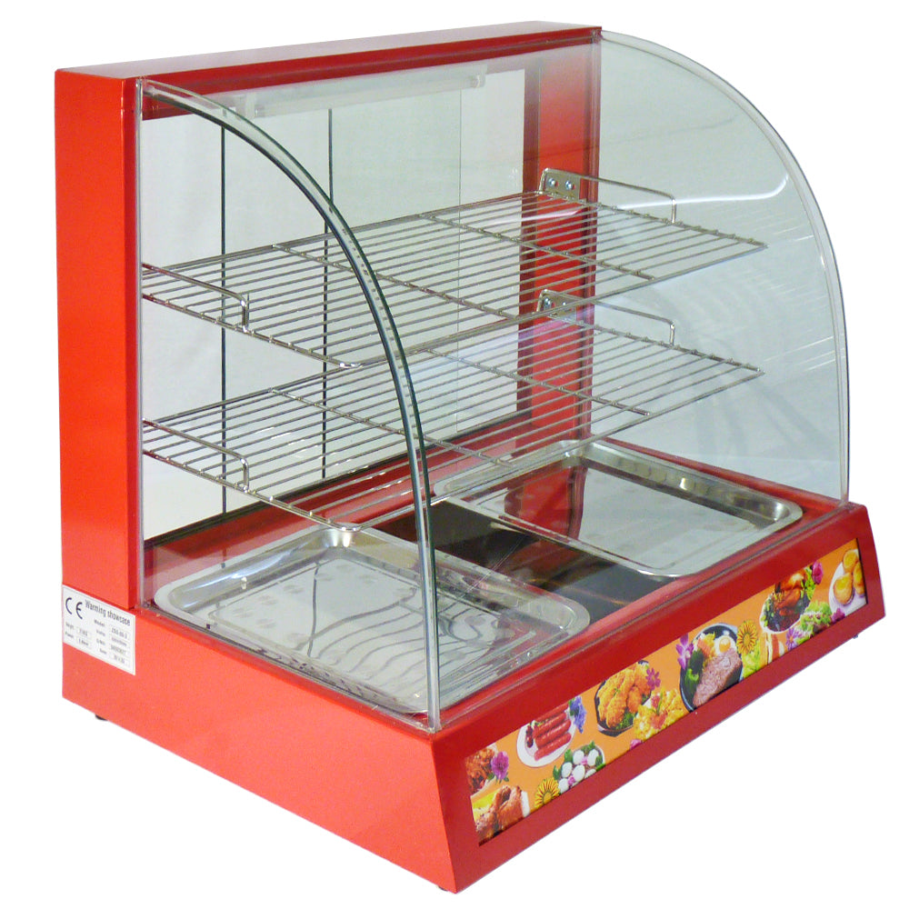 KuKoo 60cm Wide Glass Food Warmer - Like New