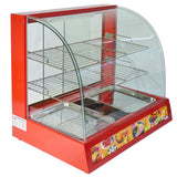 KuKoo 60cm Wide Glass Food Warmer - Like New