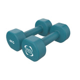 2 x 4KG Neoprene dumbbells - Used - Acceptable