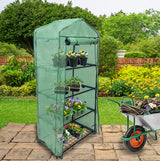 Greenhouse 4 Tier with PE Cover - Used - Acceptable