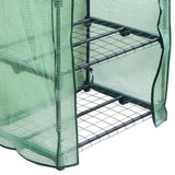 Greenhouse 4 Tier with PE Cover - Used - Very Good