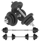 Body Revolution Cast Iron Dumbbell Set 15 kg - 50 kg - Like New