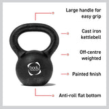Body Revolution Cast Iron Kettlebells 2 kg - 28 kg - Used - Acceptable
