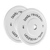 Body Revolution Olympic Bumper Plates (Colour) - Used - Very Good