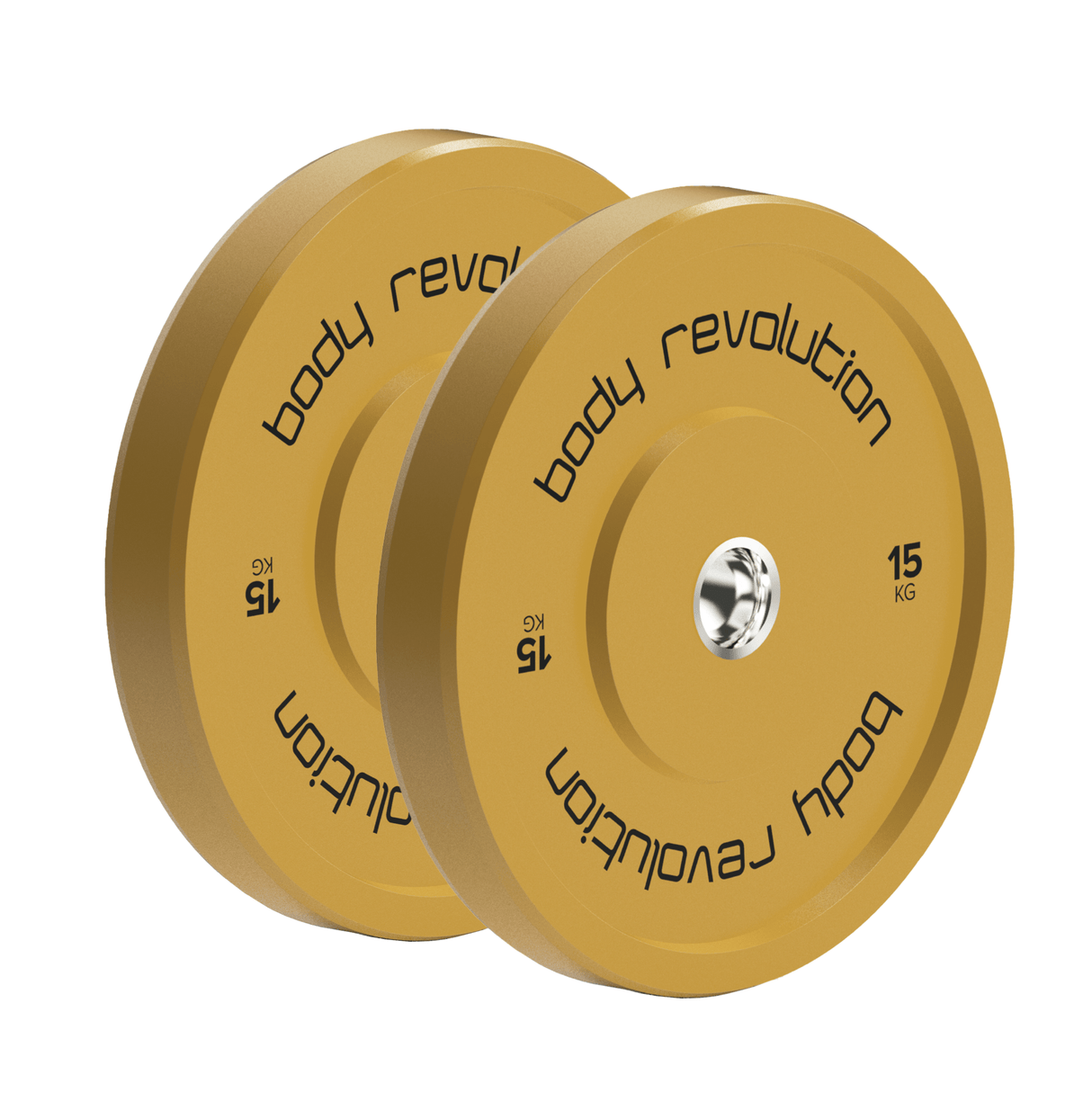Body Revolution Olympic Bumper Plates (Colour) - Like New