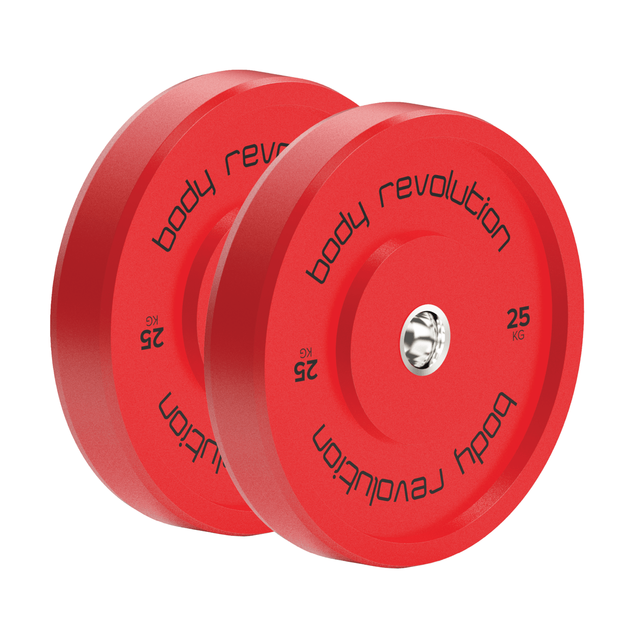 Body Revolution Olympic Bumper Plates (Colour) - Used - Acceptable