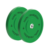 Body Revolution Olympic Bumper Plates (Colour) - Like New