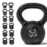 Body Revolution Cast Iron Kettlebells 2 kg - 28 kg - Like New