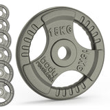 Olympic Tri Grip Cast Iron Weight Plates - Pairs & Sets - Like New