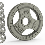 Olympic Tri Grip Cast Iron Weight Plates - Pairs & Sets - Like New