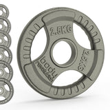 Olympic Tri Grip Cast Iron Weight Plates - Pairs & Sets - Like New