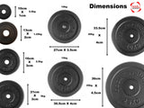 Cast Iron Weight Plates - Like New