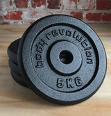 Cast Iron Weight Plates - Used - Acceptable