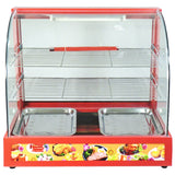 KuKoo 60cm Wide Glass Food Warmer - Like New