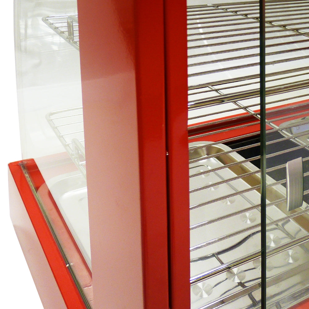 KuKoo 60cm Wide Glass Food Warmer - Like New