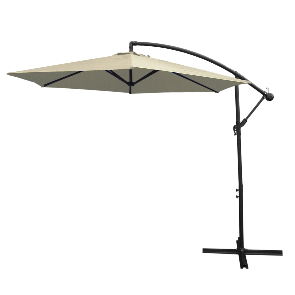 Cream Cantilever Parasol - Used - Acceptable