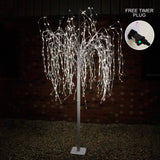 Weeping Willow Tree - White - 240cm - Cool White - Used - Very Good