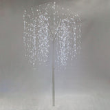 Weeping Willow Tree - White - 240cm - Cool White - Used - Acceptable