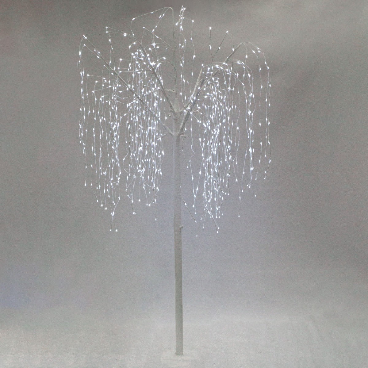 Weeping Willow Tree - White - 240cm - Cool White - Used - Very Good
