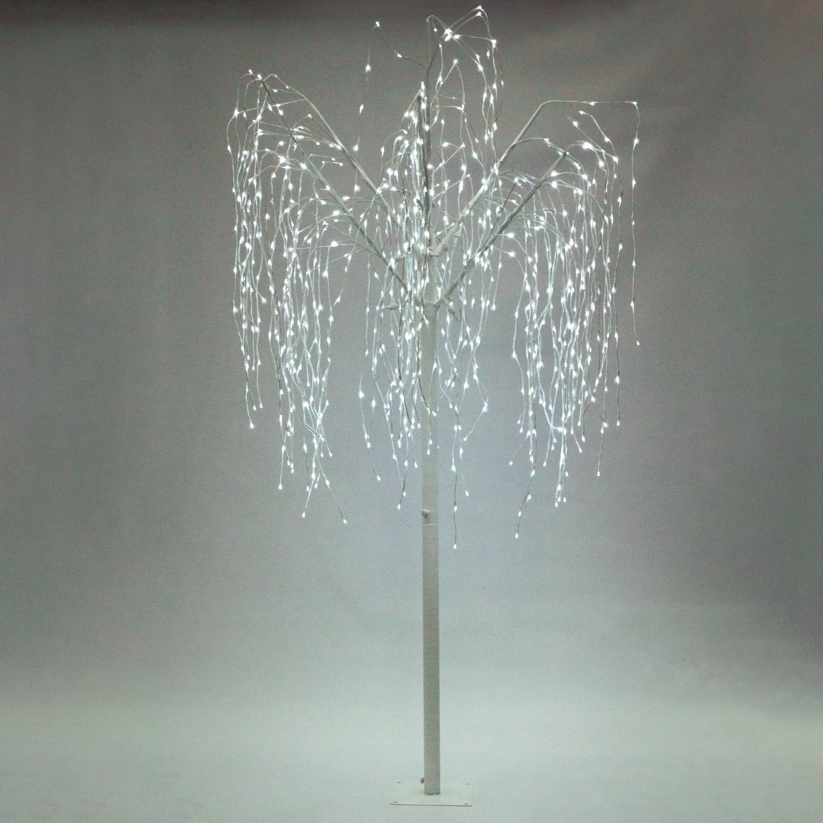 Weeping Willow Tree - White - 240cm - Cool White - Used - Good