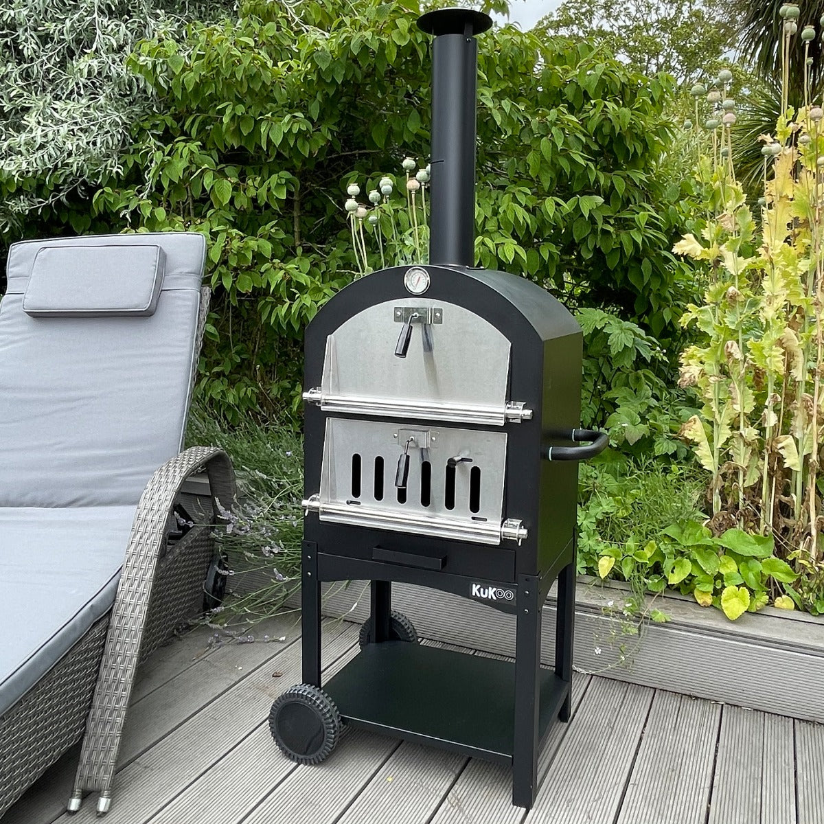 KuKoo Outdoor Pizza Oven & Pizza Peel - Like New