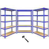3 x T-Rax 1200mm x 450mm x 1800mm Blue - Like New