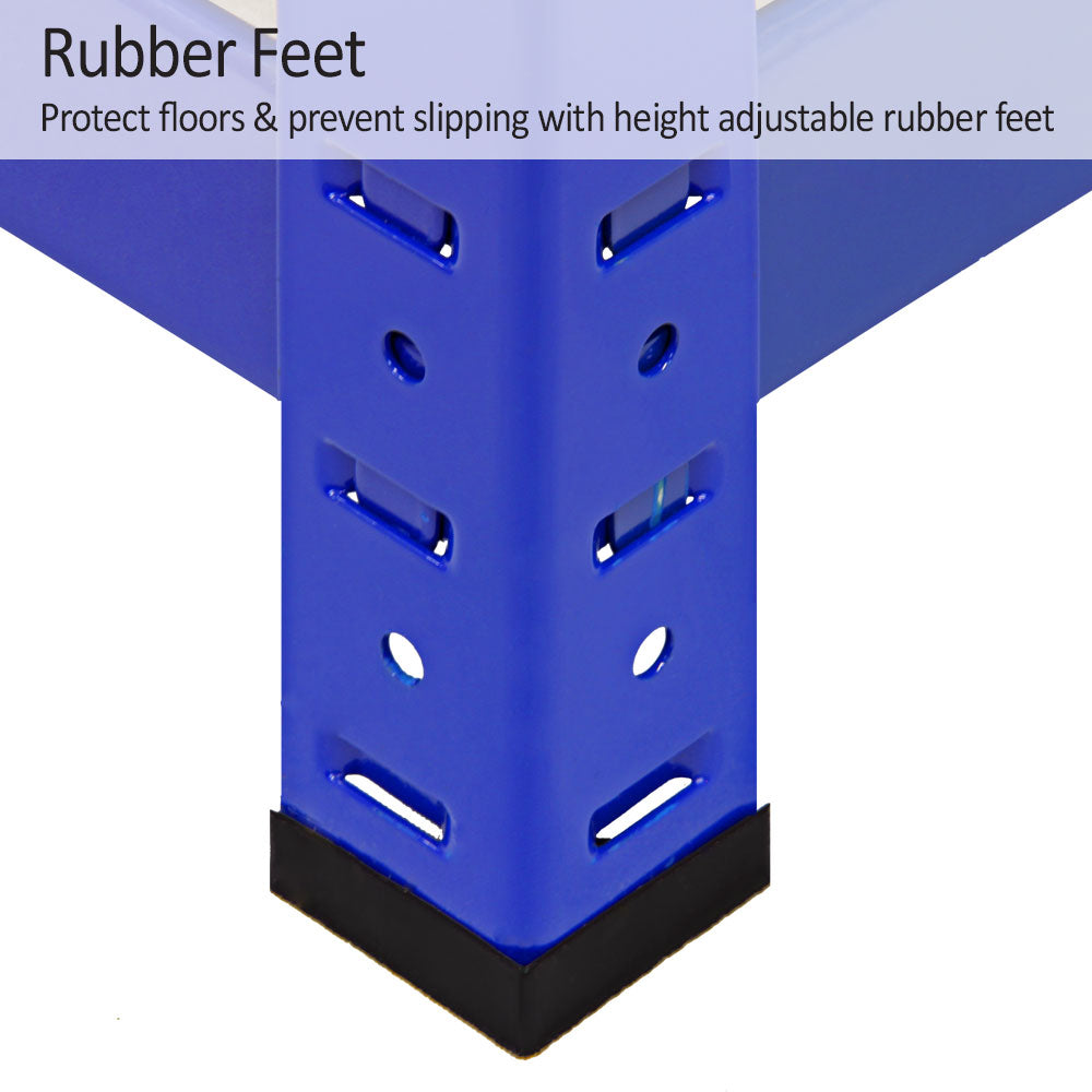 Monster Racking T-Rax Strong Storage Shelves, Blue, 120cm W, 60cm D - Used - Acceptable