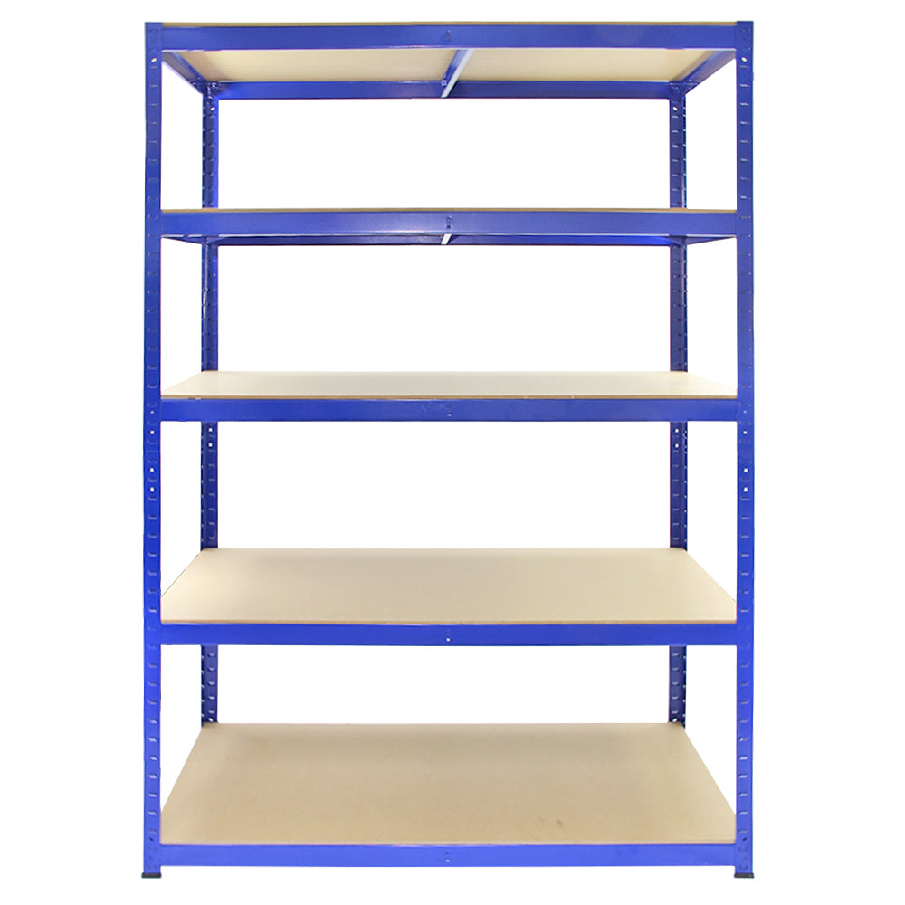 Monster Racking T-Rax Strong Storage Shelves, Blue, 120cm W, 60cm D - Used - Acceptable