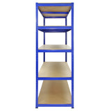 Monster Racking T-Rax Strong Storage Shelves, Blue, 120cm W, 60cm D - Used - Good