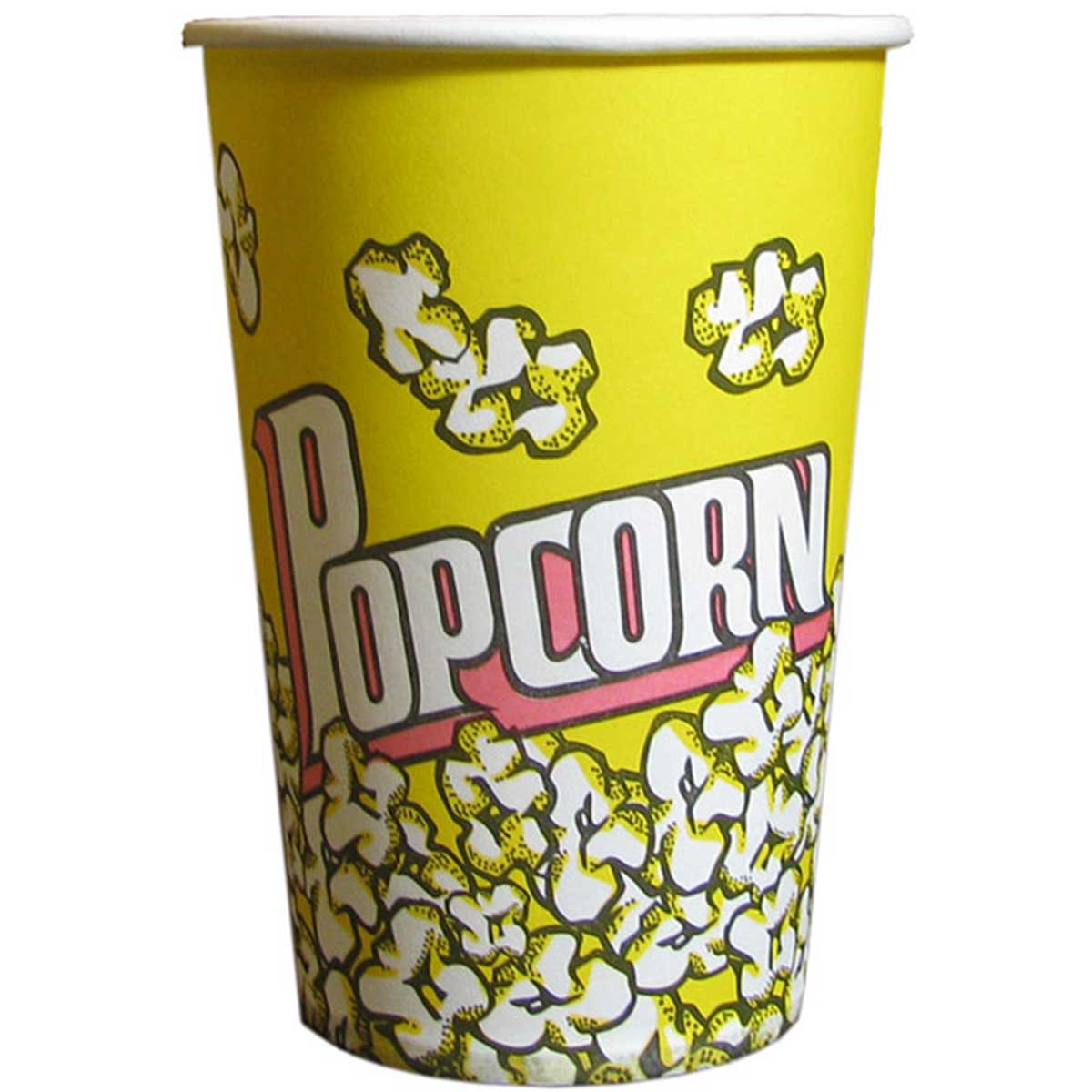 25 x 32oz KuKoo Popcorn Cartons / Boxes - Used - Good
