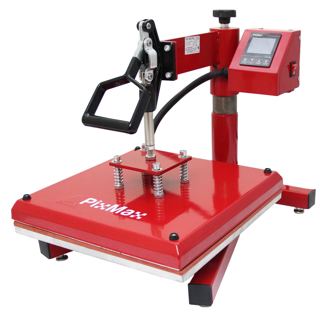 Pixmax 38cm Pressa a Caldo, taglierina per vinile con LED Stampante Inclusa - Used - Acceptable