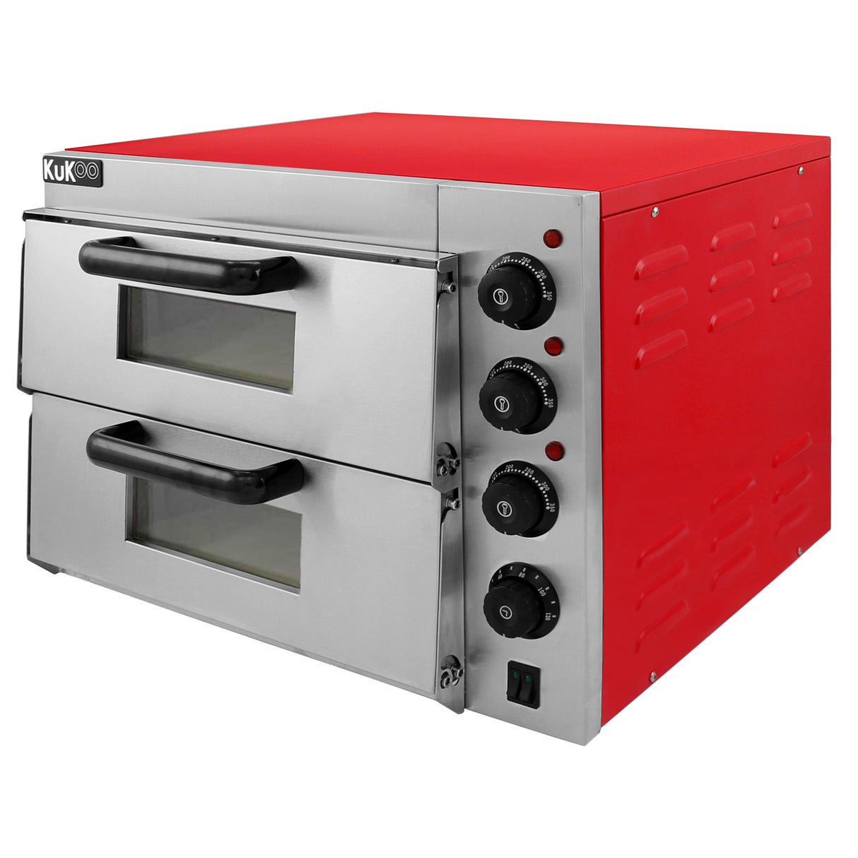 KuKoo 16" Twin Deck Electric Pizza Oven - Used - Acceptable