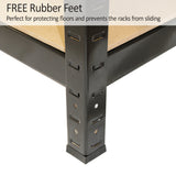 8 x T-RAX Black Metal Racking Units 75cm x 150cm x 30cm - Like New