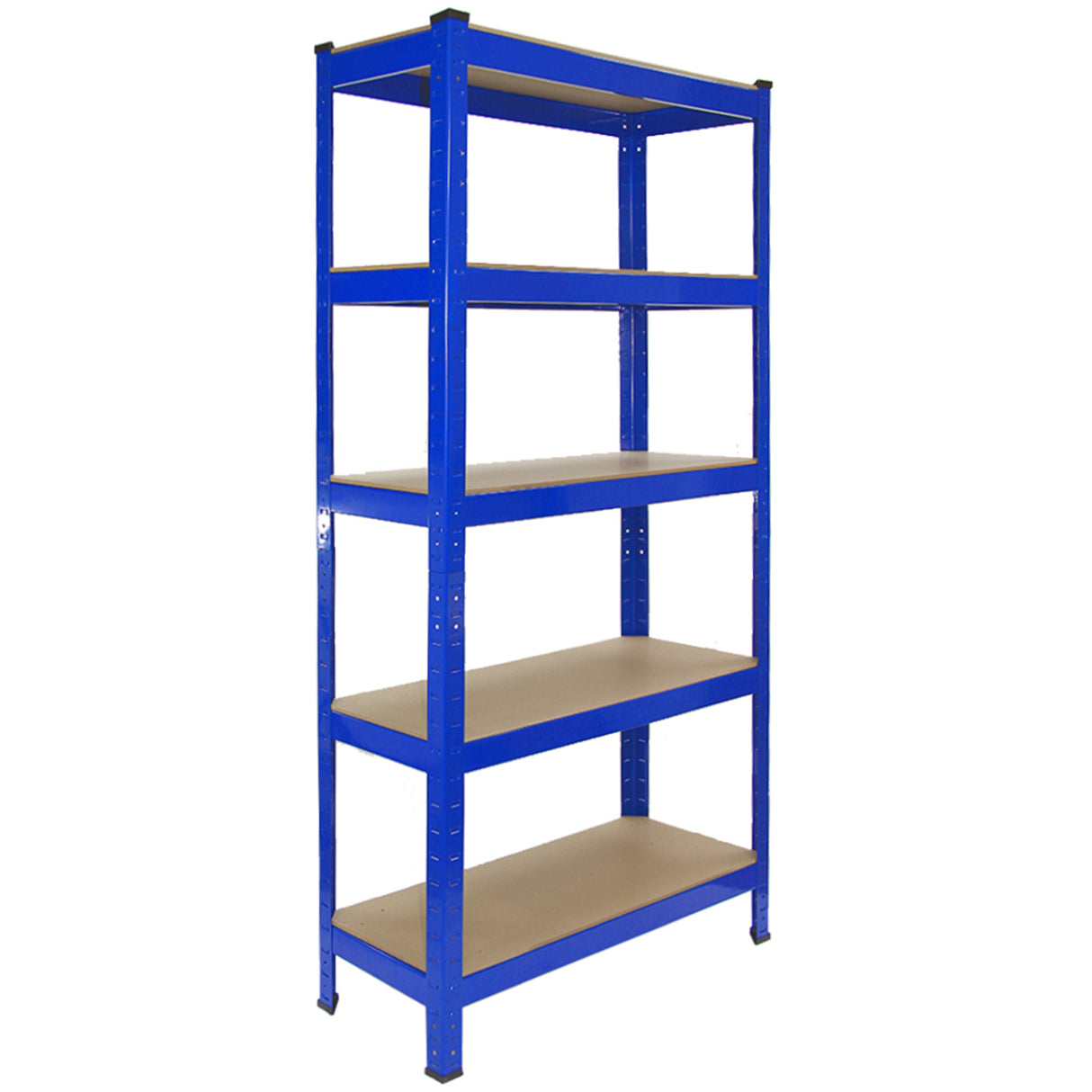 Racking Storage Shelving Heavy Duty Garage 5 Tier 75cm Steel Shelves Warehouse[Blue,8] - Used - Very Good