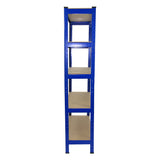 Monster Racking T-Rax Heavy Duty Shelving Units, Blue, 75cm W, 30cm D - Used - Acceptable