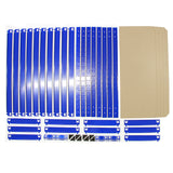 Garage Racking Bundle - Space Saver - Boltless 5Tier Garage Shelves Shelving Racking Organiser - Used - Acceptable