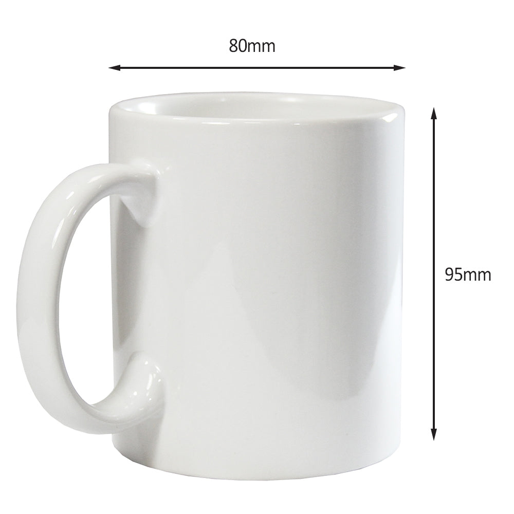 72 White 11oz Mugs & Gift Boxes - Like New