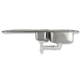 Premium Stainless Steel Kitchen Sink & Confetti Tap - Used - Very Good