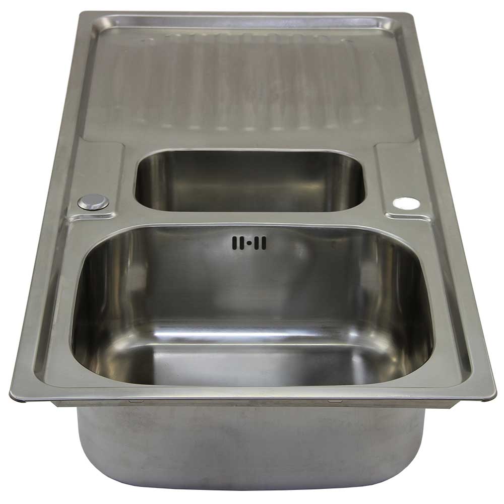 Premium Stainless Steel Kitchen Sink - Used - Acceptable