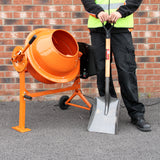 T-Mech Electric Cement Mixer, 70 Litre - Used - Very Good