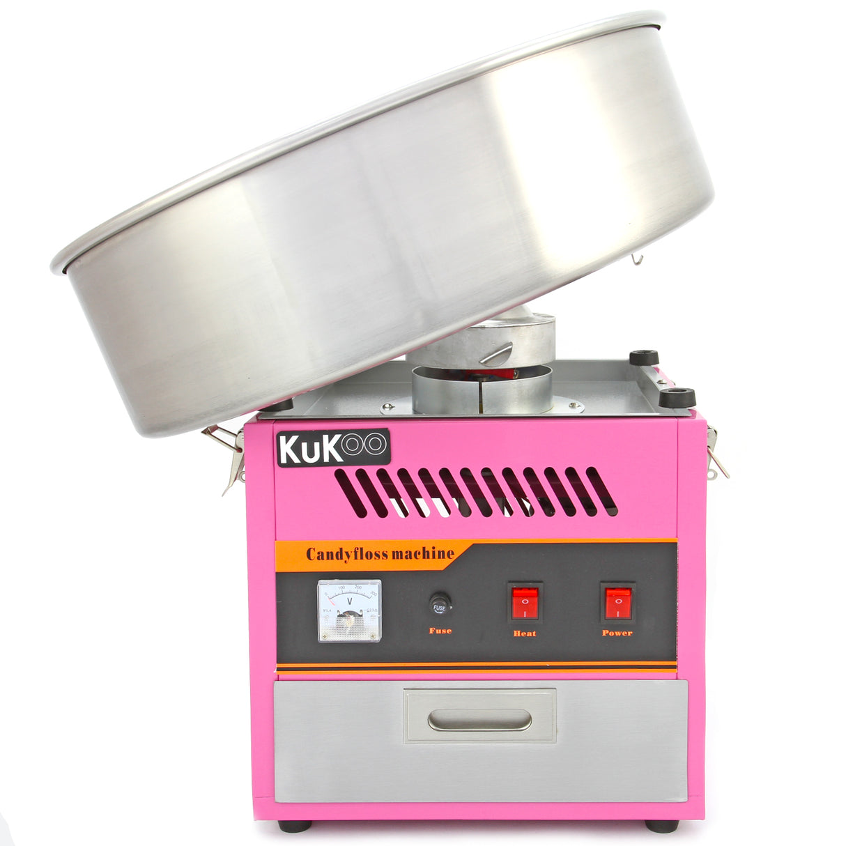 KuKoo Candy Floss Machine & Protective Dome - Like New