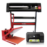 PixMax 38cm Clam Heat Press, Vinyl Cutter, Printer - Used - Very Good