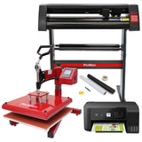 PixMax 38cm Swing Heat Press, Vinyl Cutter, Printer, Weeding Pack - Used - Acceptable